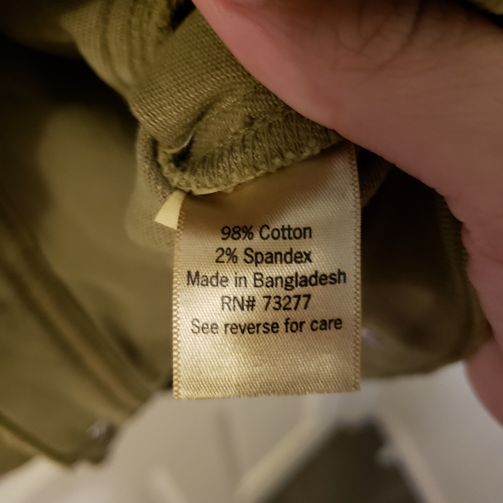 Sonoma Olive Green Denim Jacket - Picture 5 of 7